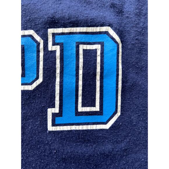 Vitage 80s 90s NYPD Shirt Single Stitch Jerzees Navy Blue XL Police New York 911 - Picture 5 of 11